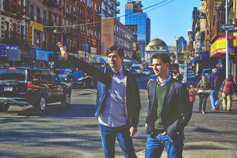 Greg Young and Tom Meyers, founders of Bowery Boys Walks